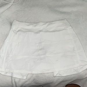 COPY - Like new white lulu tennis skirt, LONG*